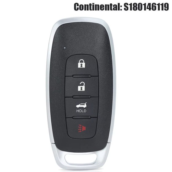 2022-2024 Nissan Versa / 4-Button Smart Key S180146119/ PN: 285E3-6LY1E / KR5TXPZ1 (AFTERMARKET)